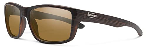 Suncloud Mayor Polarized Sunglasses, Burnished Brown Frame, One Size