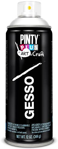 Pinty Plus - Art - Gesso Primer - 400ml - 147 - White - RAL 9010