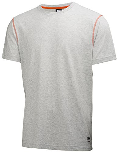 Helly Hansen Workwear Leichtes T-Shirt Oxford robustes Arbeitsshirt 950, Größe M, grau, 79024
