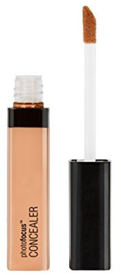 Wet n Wild, Photo Focus Concealer, High-coverage Concealer with Light-adjusting Complex for a White Cast-free Effect, Natural and Shiny Finish, Vegan, Medium Peach