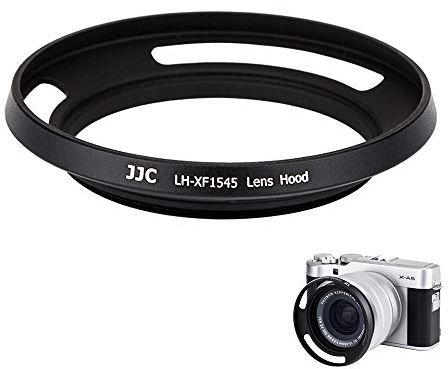 JJC Paresoleil Compatible avec Les Objectifs Canon EF 40mm F2.8 STM, FUJIFILM Fujinon XC 15-45mm F3.5-5.6 OIS PZ