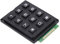 Bewinner Mini Módulos de Teclado Numérico con 12 Teclas Teclados Portátil Externos de Pulsadores 3x4 para Cualquier Microcontrolador