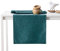 AmeliaHome Tischläufer 30x80 cm Lotuseffekt Wasserabweisend Blätter Petrol Gaia