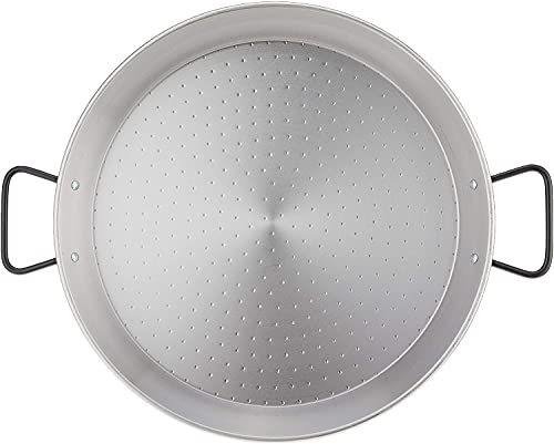 Impeccable Culinary Objects (ICO) Paellera, 34cm de diámetro, fabricado en Valencia, España de acero al carbono