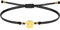 coitgo-Pulsera con amuleto de la Suerte y Protección Acero inoxidable- Pulsera Mujer o Hombre - Pulsera Trebol de cuatro hojas - Pulsera Hilo Encerado Hecho a Mano (Trebol de Suerte Dorado)