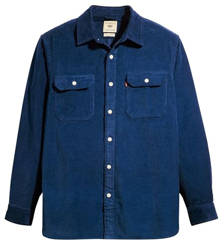 Levi's Men's Jackson Worker Shirt, Estate Blue, XS