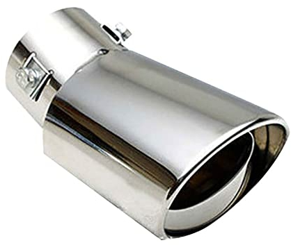 Auto Auspuff Endrohr Auto Schwanz Kehle Auspuffrohr Modifikation Schalldämpfer Für KIA Für Rio Für Picanto Für NIRO Für Forte Für Ceed Für Stonic Für Stinger I20 I30 8 Schalldämpfer Endrohr (Color :