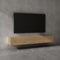 doporro TV Lowboard hängend Fernsehschrank Wohnzimmer | TV-Schrank hängend Fernsehtisch Fernsehschrank Hängeschrank 200cm