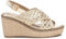 XTI - Sandale Femme Or - Chaussures confortables et polyvalentes - Mode décontractée - Modèle 14274601 (Taille39)