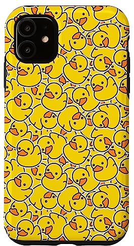 Cute Yellow Rubber Duckie Duck Lover Pattern Case Case for iPhone 11