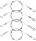 4 Piezas Alambre para Colgar Cuadros con Ganchos Cuerda para Fotos Cuerda de Alambre con Ojales Cordón para Colgar Cuadros Ajustable Cable para Colgar Espejos Lámparas Obras de Arte (2m x 1,5mm)