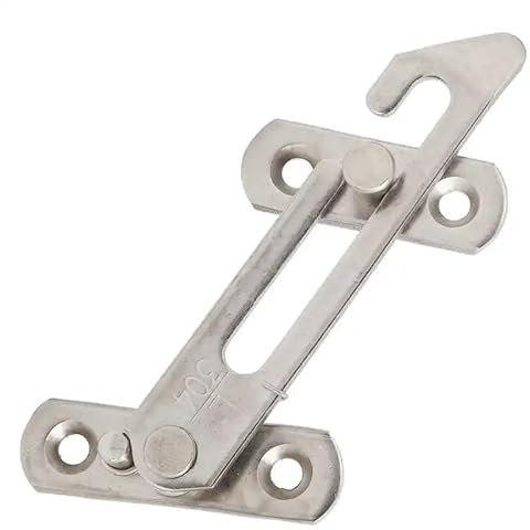 Compas de Fenêtre Limiteur de fenêtre à battants en acier inoxydable | Bouchon de limiteur de fenêtre coulissante, serrure de sécurité, raccords de verrouillage, accessoires de quincaillerie for meubl