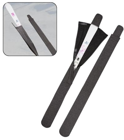 JRAIYBZ Snow Skis Protection Fabric Soft Sleeve Cover