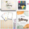Winund Handlettering Starter Set – Komplettes Handlettering Übungsheft mit Stiften und Postkarten – Kreativ Set für Kinder und Erwachsene, ideal als Geschenk für Mädchen (DEUTSCH) (FRENCH)