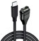 USB C Charger Cable for Garmin Fenix 7 7S 7X 6S 6X Pro Forerunner 965/945/265/255 Venu 2/Sq2 Vivoactive 4/3 Vivomove 3 Luxe Style 1m Type-C Watch Charger with Over-Current Protection Fast Charging