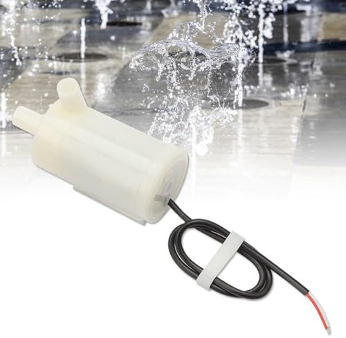 Aquarium Mini Pompes à Eau, Pompe Submersible DC 3V / 5V / 6V pour Aquarium, avec Mini-taille et Moteur Calme, pour Petit, étang, Jardins Aquatiques