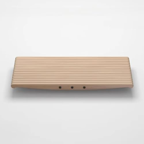 Balance Board Erwachsene, Holz Balanceboard Indoorboard Surf Skateboard Indoor Surfboard Trickboard Gleichgewichtsboard für Surf-Training, Fitness, Reha & Koordination