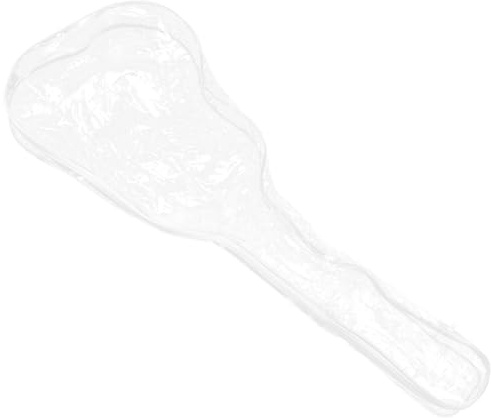 YARNOW Transparente Schutzhülle für E-Gitarren, PVC, Vollversiegelt | 1 Stück, Staub und Wasserabweisend, für Saiteninstrumente, Schlankes Design, Langlebiger Schutz