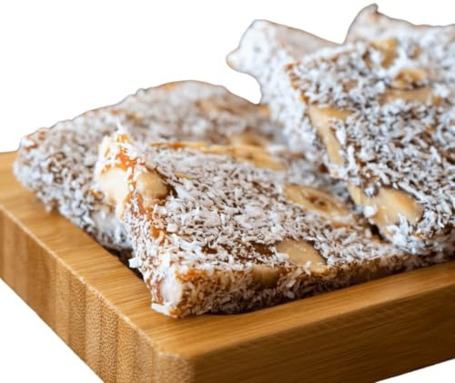 Öz Natur Türkische Süßigkeit Cezerye mit Pistazien, Kokosnuss, 500g, Enthält Pistazien, Herkunft Türkei