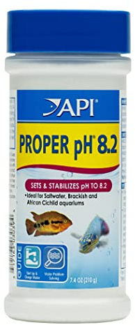 API Proper pH 8.2 Freshwater Aquarium Water pH Stabilizer 210g Container