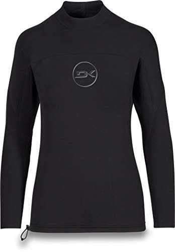 Dakine Neo LS Nahtlose Surfjacke, 1 mm, Schwarz - schwarz - Large