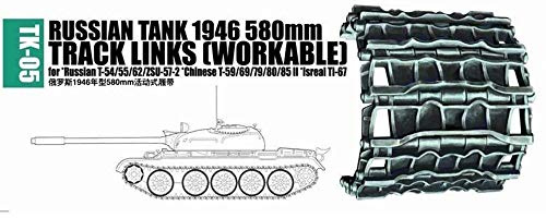 Trumpeter 02035 Modellbausatz Russian tank 1946 580mm for Russian T-54/55/62/ZSU-57-2, Chinese T-59/69/79/80/85II