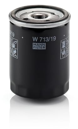 MANN-FILTER W 713/19 Ölfilter - für Pkw + Transporter | Für PKW, Hohe Filtrationsleistung, Optimaler Motorschutz, Hochwertige Dichtung, Echte OE-Technologie