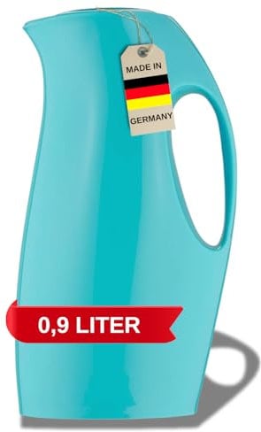 Helios Ciento Kunststoff-Isolierkanne, aqua, 0,9 Liter