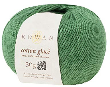 Rowan Hand Knitting Yarn, 100% Cotton, Ivy, One Size