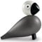 Kay Bojesen Ernst Singvogel Figuren 15.5 cm Singvögel Weihnachtsdekoration, grau