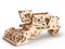 Combine Mechanical Construction Kit by Ugears: Self Propelled Modular Mechanical Model , 3D Wooden Puzzle for Self Assembly Without Glue , Brainteaser for Kids, Teens and Adults