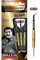 BULL'S Herren Mensur Suljovic Team Player Steel Dart Brass, Gold, 55 mm