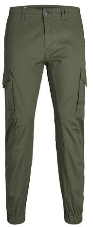 JACK & JONES JJIPAUL JJFLAKE AKM 542 N Noos JR Jeans, Verde (Olive Night Olive Night), 140 Bambino