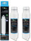 Filtre à eau pour réfrigérateur FilterLogic FFL-115D compatible avec Daewoo Aqua Crystal DW2042FR-09, John Lewis JLAFFS2011, Smeg DW2042FR, Baumatic Titan 4, 3019986700, FRNY22D2V, FRNY22D2V (2)