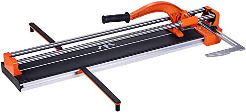 Tile Cutter, TOPWAY 16 Inch 400mm Professional Manual Tile Cutter with Double Slide Rail and Laser Guide, Aluminiun Base, for Precision Cutting Porcelain Tiles 347745