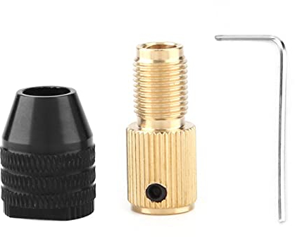 Mandrino autoserrante in miniatura, accessori per mini trapani elettrici 0,3-3,4 mm (3,17 mm)
