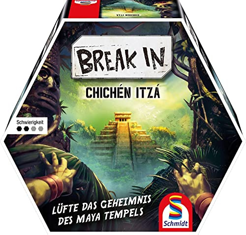 Schmidt Spiele 49382 Break In, Chichén Itzá, Rätselspiel, Actionspiel, bunt