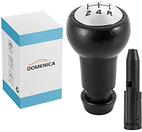DOMENICA 5 Gang Schaltknauf Schalthebel Kompatibel für Peugeot 106 107 205 206 207 301 306 307 308 406 407 408 508 605 806 807 2008 3008 5008 Citroen C2 C3 C4 C5 Picasso Saxo Xsara Elysee