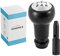DOMENICA 5 Gang Schaltknauf Schalthebel Kompatibel für Peugeot 106 107 205 206 207 301 306 307 308 406 407 408 508 605 806 807 2008 3008 5008 Citroen C2 C3 C4 C5 Picasso Saxo Xsara Elysee