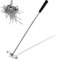 Rechabite Telescoping Magnetic Sweeper Pickup Tool, Screws Parts Finder with 35LB Pull Capacity, Retractable 8.6 to 33 with Strong Magnet, Pick up Nails, Screws, and Metal Parts