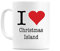 WeDoMugs I Love Christmas Island 11oz Coffee Tea Mug Cup