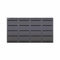 BIO Stefan® Dagobert Box pour poubelles Set de 4 pièces 120L | Acier galvanisé | Habillage Robuste pour poubelles | Box à déchets, abri à déchets | utilisable comme boîte à Paquets