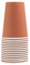 Pro Nappe - Réf. 89117i - 15 Gobelets - 20cl - carton - terracotta