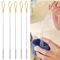 5 Pcs Straw Brushes,Reusable Straws Cleaning Brush,Test Tube Brushes,Nylon Brushes Straw Cleaning Brushes Suitable for Baby Bottles, Water Cups, Test Tubes