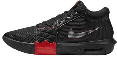 Nike Herren Lebron Witness VIII 8 Basketballschuhe Farbe: Schwarz/Rot (005); Größe: EUR 48 | US 13.5 | UK 12.5