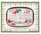 Cath Kidston Lip Balm 6g in Display Tray and Compact Mirror, Shea Butter and Cocoa Seed Butter, Travel Size, Vegan and Cruelty Free, Birthday and Beauty Gift For Her