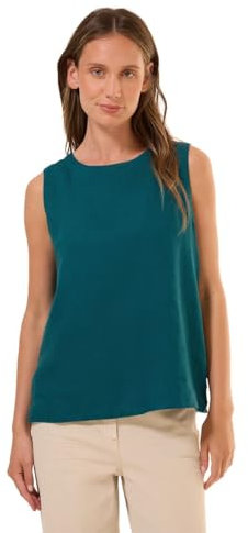 Cecil B345366 Blouse, Green Lagoon, XXL Femmes