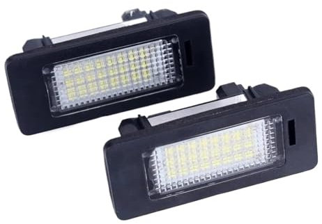 Car Number Plate Light For BMW 1 For Series For E82 For E88 2008 2009 2010 2011 2012 2013 Pair LED License Number Plate Lights Car Rear Licence Number Plate Lamps