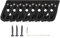 MtlaVishy de 8 cuerdas Guitar Guitar Bridge Estructura de metal compacta y práctica adecuada para guitarras eléctricas de 8 cuerdas Cadena a través del diseño del diseño de la
