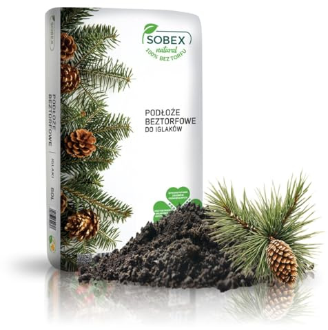 50L Torffreie Spezialerde für Nadelgehölze – Für Garten & Kübel – Mit Kompost, Rindenmulch, Holzfaser & Braunkohle